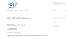 Desktop Screenshot of biggroupplc.com