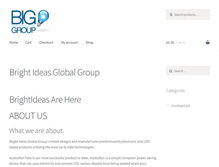 Tablet Screenshot of biggroupplc.com